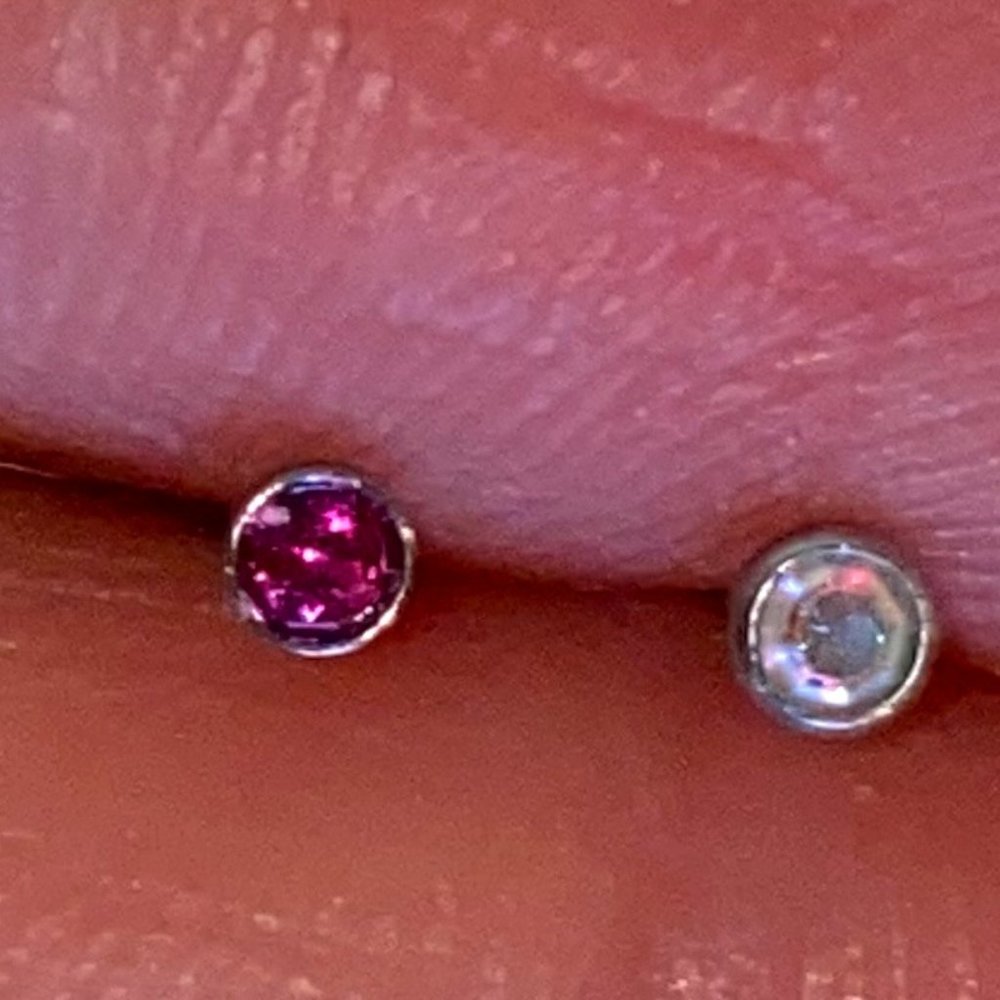 Assorted 22-gauge nose rings